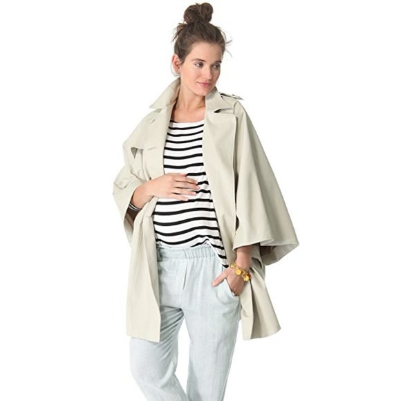 Hatch Collection The Cape trench swing jacket coat one size - Picture 6 of 12